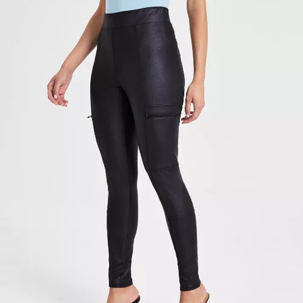 Bar lll faux leather Leggings - Picture 5 of 12